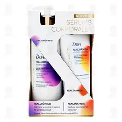 Conjunto de serums corporales ( hialurónico + niacinamida) 