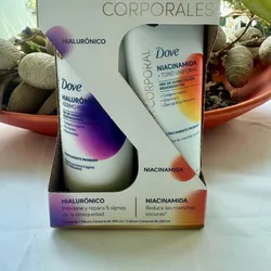 Conjunto de serums corporales ( hialurónico + niacinamida) 