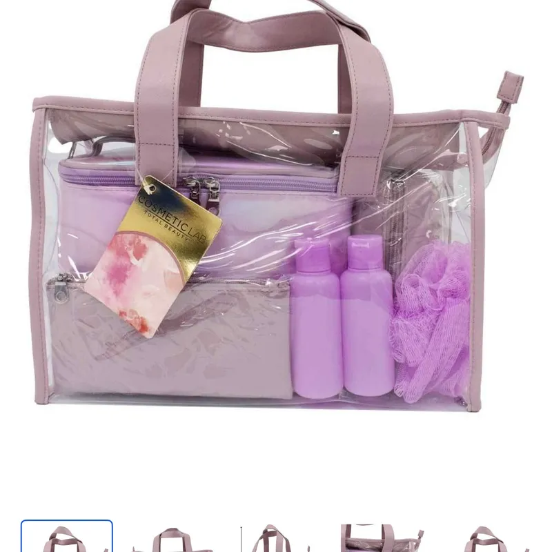 Cosmetiqueras Cosmetic Lab tradicional con 7 piezas 