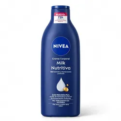 Crema corporal NIVEA Milk Nutritiva humectante 400 ml