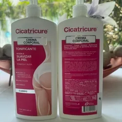 Crema  corporal tonificante 🧴 de la línea Cicatricure 