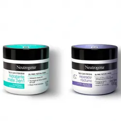 Neutrogena crema facial de día y de noche hidratación intensa 24 horas, ayuda a combatir a prevenir los signos de envejecimiento, iguala el tono corrige marcas de la piel