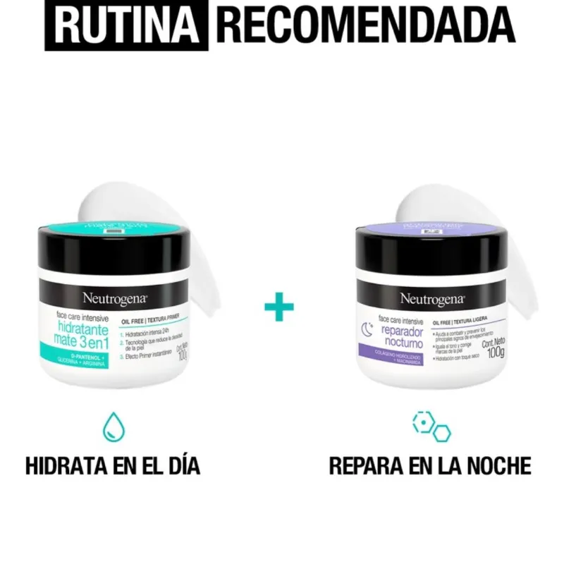 crema facial de día y de noche hidratación intensa 24 horas, ayuda a combatir a prevenir los signos de envejecimiento, iguala el tono corrige marcas de la piel 