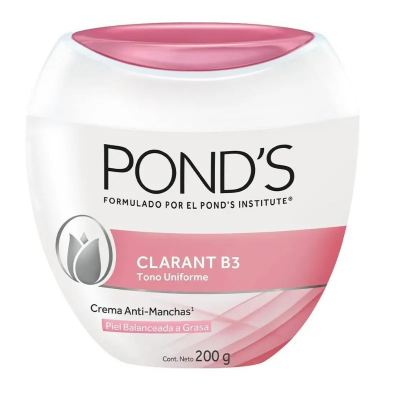 Crema facial Pond´s Clarant B3 anti-manchas piel balanceada a grasa 200 g
