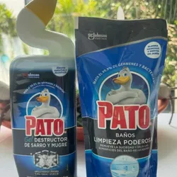 🧼✨ Dile adiós al sarro y la mugre ✨🧽  En Anailed tenemos lo que necesitas para una limpieza profunda y efectiva:  🚽 Desincrustantes  ✅ Marcas: Pato y Harpic ✅ Presentaciones: 750 ml $ 10.00 y 500 ml $8.00  Deja tus baños y superficies impecables con productos de calidad que realmente funcionan. 