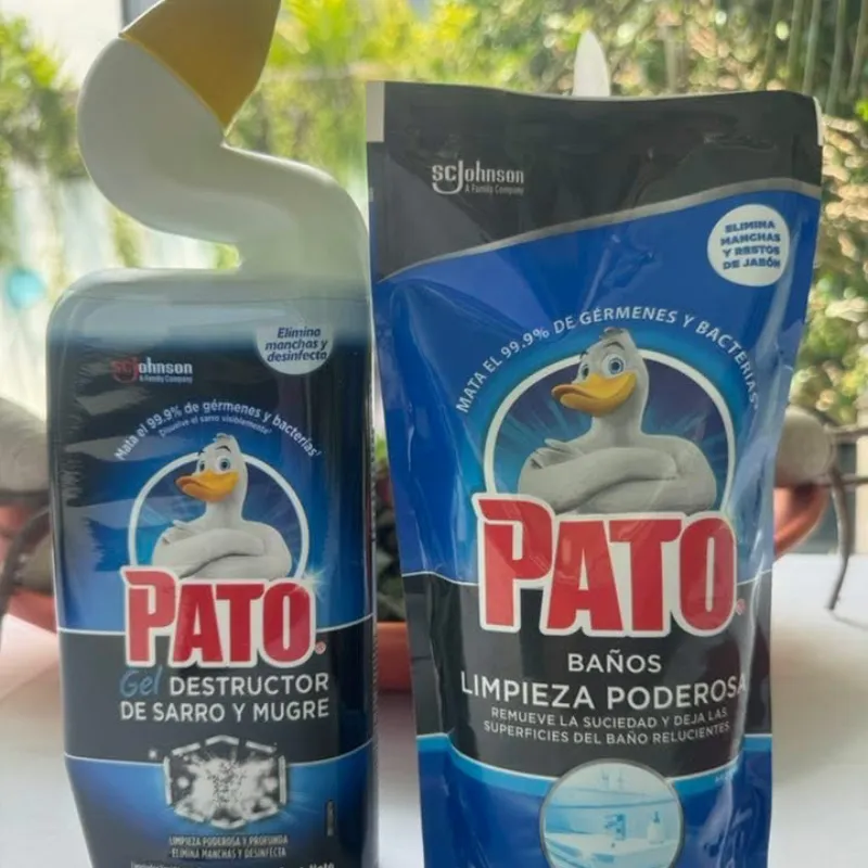 🧼✨ Dile adiós al sarro y la mugre ✨🧽  En Anailed tenemos lo que necesitas para una limpieza profunda y efectiva:  🚽 Desincrustantes  ✅ Marcas: Pato y Harpic ✅ Presentaciones: 750 ml $ 10.00 y 500 ml $8.00  Deja tus baños y superficies impecables con productos de calidad que realmente funcionan. 