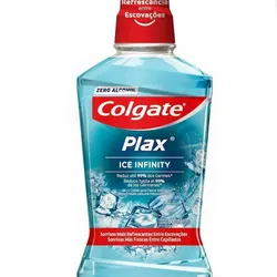 Enjuague Bucal Colgate Plax Ice infinity Sin Alcohol Sonrisas más Frescas 500 ml