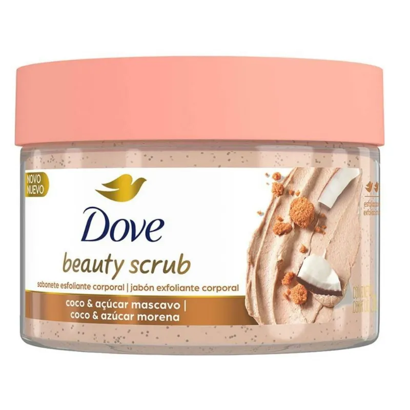 Jabón Corporal Dove  Scrub Exfoliante  de 280 g