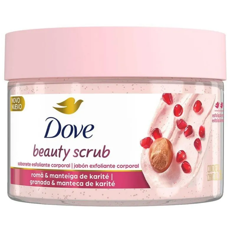 Jabón Corporal Dove  Scrub Exfoliante de 280 g