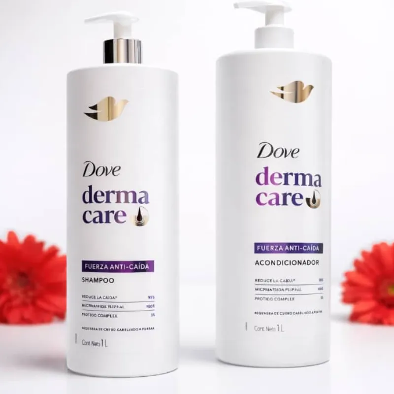 Juego de shampoo y acondicionador Dove anti-caída
