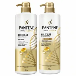 Shampoo y acondicionador Pantene Molecular Bond Repair