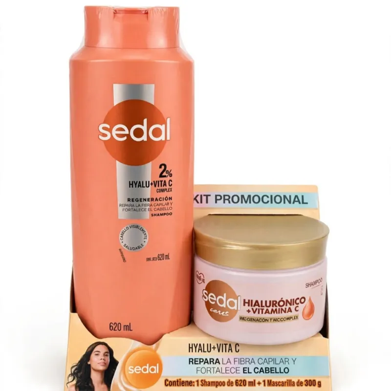 *Kit Sedal HYALU + VITA C 2% - Regeneración* ✨