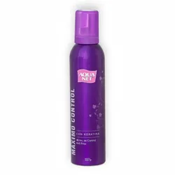 MOUSSE Aqua Net Máximo control con Keratina 227g
