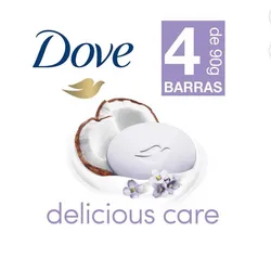 Paquete de 4 Jabón en Barra Dove 360 g