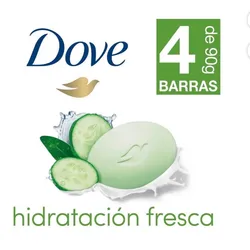 Paquete de 4 Jabón en Barra Dove 360 g