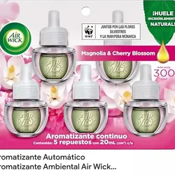 Respuestos de Air wick aroma magnolia cherry ( 5 piezas ) 
