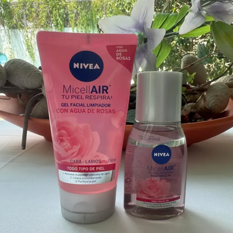 Rutina de limpieza facial Nivea 