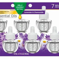 Set de 7 repuestos de Air wick aroma lavanda & chamomille
