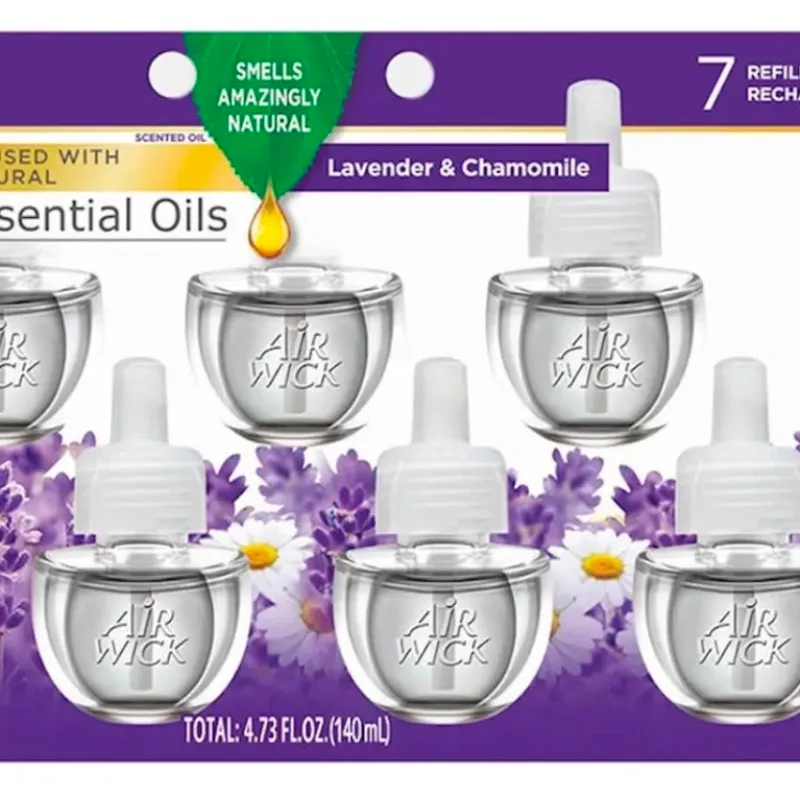 Set de 7 repuestos de Air wick aroma lavanda & chamomille