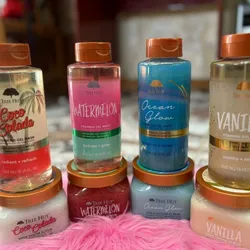 Set de gel de baño y exfoliante TREE HUT