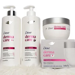 Set Dove de la línea Derma care hydra alivio