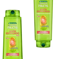  Shampoo + Acondicionador 2 en 1 Garnier Fructis adiós esponjado suave & disciplinado 650 ml