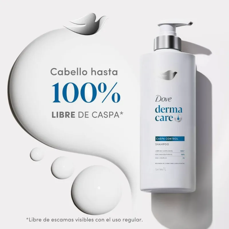 Shampoo Dove Derma Care Control Caspa 1 LItro