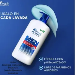 Shampoo Head and Shoulders control caspa de 1 litro 
