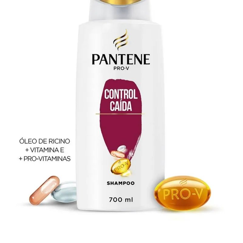 Shampoo Pantene Pro-V Control caída 700 ml