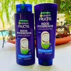 Shampoo y acondicionador Garnier de 650 ml para cabello rizado 
