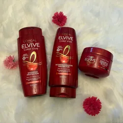 Shampoo+ acondicionador+ mascarilla capilar protección de color 