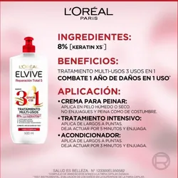 Tratamiento L'Oréal Paris Elvive RT5 500ml