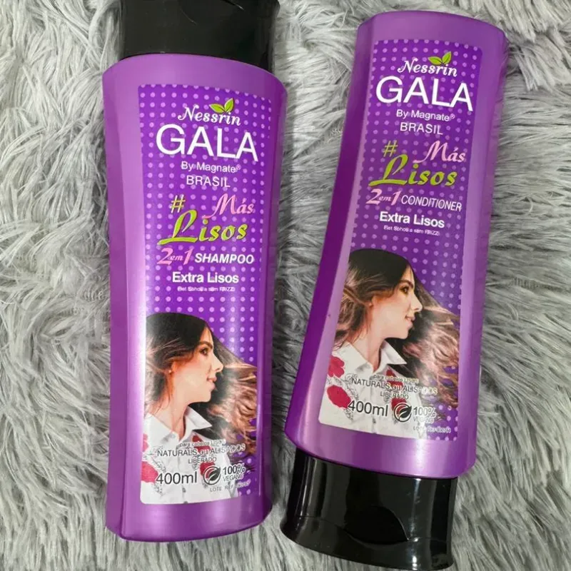 💜 Set Capilar Extra Lisos – Nesrin GALA Cabello naturalmente liso, suave y con movimiento