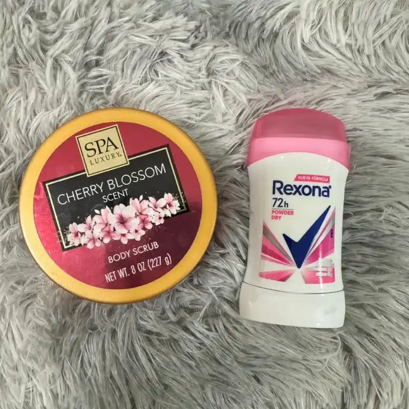 🌸 Set Frescura + Exfoliación – SPA Luxury & Rexona Piel suave, perfumada y protegida por más de 72 horas.