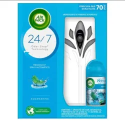🌬️ Air Wick Fresmatic – Aquamarina con menta y eucalipto