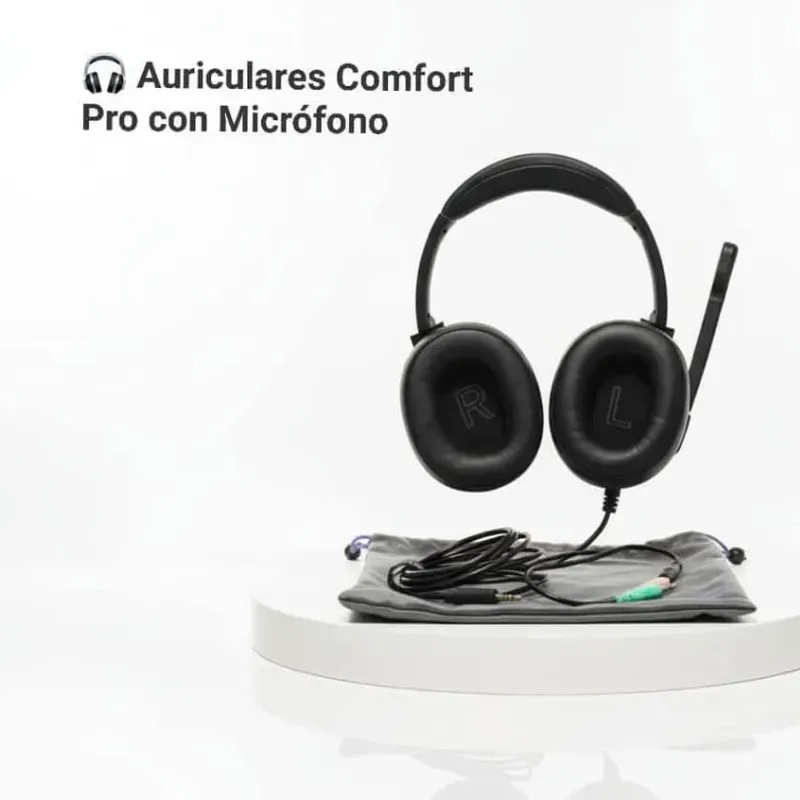🎧 Auriculares Comfort Pro con Micrófono
