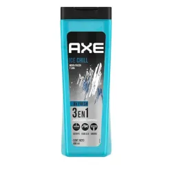 ❄️ AXE Ice Chill 3 en 1 Jabón Líquido – Menta Fresca y Limón (400 ml)