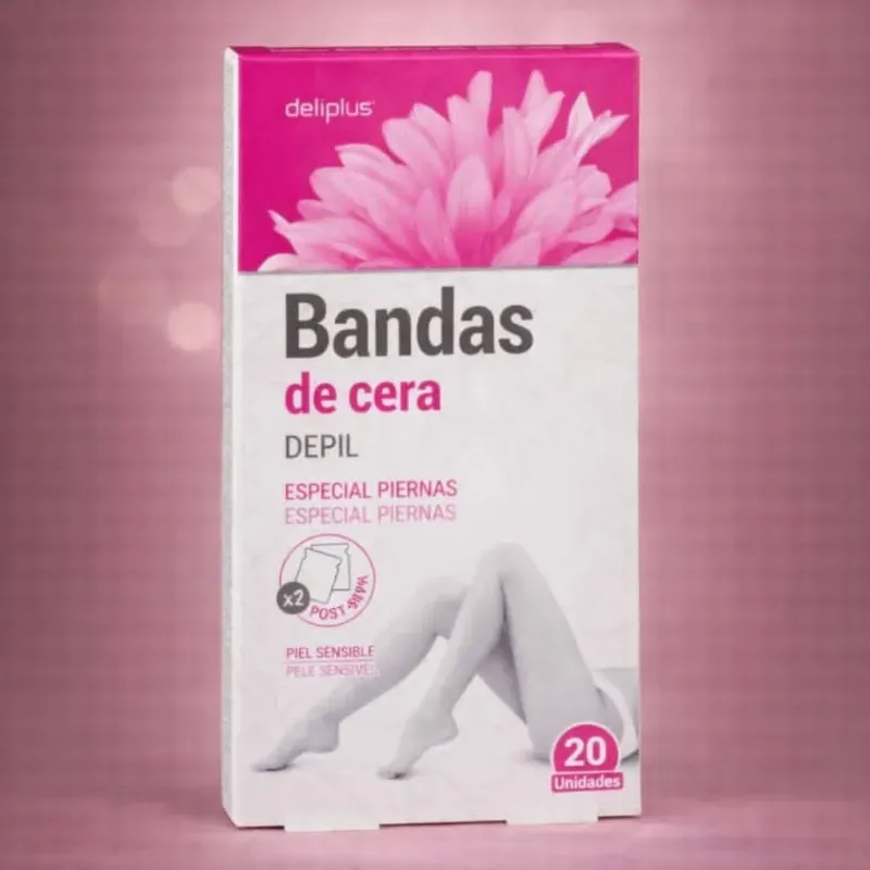 ✅ Bandas de cera depilatoria para pies