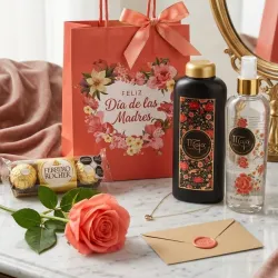 🌸🎁Caja Regalo Día de las Madres Maja & Ferrero – Detalle Premium