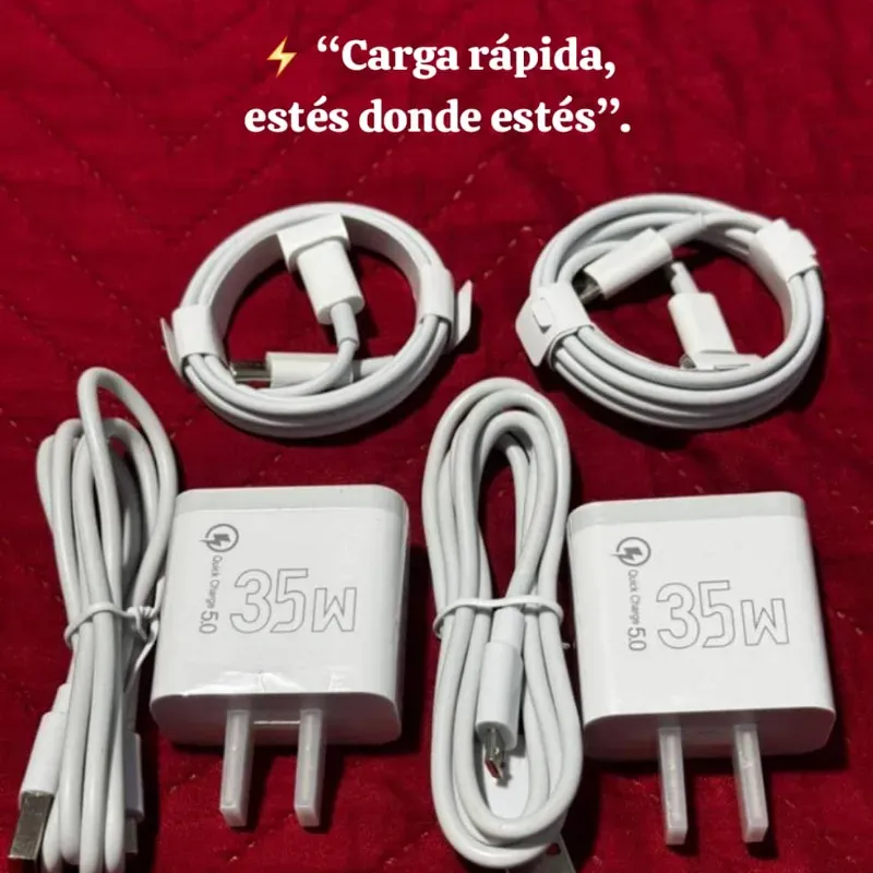 Cargadores de carga rápida