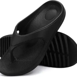 🖤Chanclas Ortopédicas Negras | Confort Inteligente para tus Pies