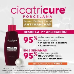 🤍♥️Cicatricure Porcelana Sérum Peeling Facial Anti-Manchas 30ml – Tratamiento Renovador con Hidrolizado de Perla y Pearl Glow Complex