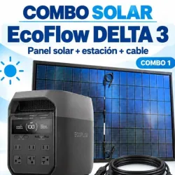 Combo de eko flow con cable de 10 metros y panel de 450 w 😏  840 usd con transporte ✅🚗