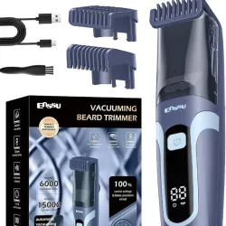🧔🏻 CORTAPELOS PARA HOMBRE CON ASPIRACIÓN AL VACÍO | USB-C