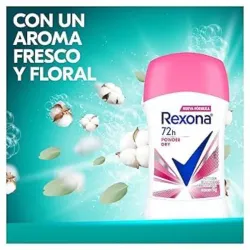 Desodorante Rexona Powder Dry 72h en aerosol 