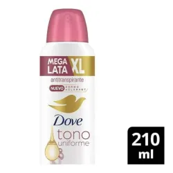 Dove Antitranspirante Spray – MEGA LATA XL Dermo Aclarant (210 ml)