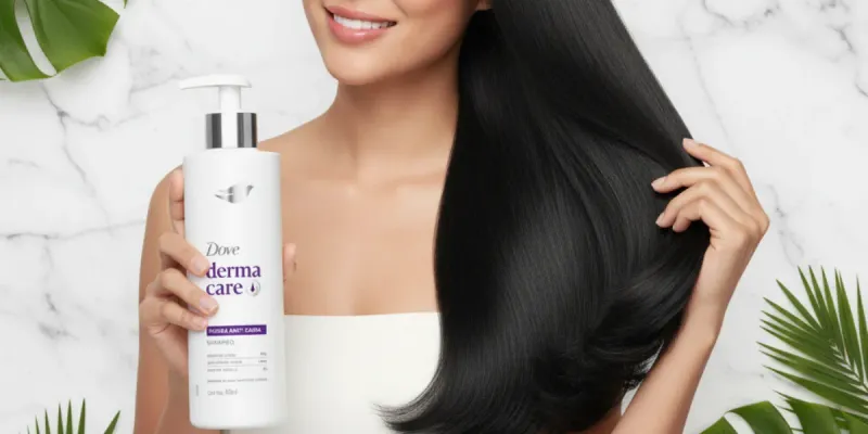 Dove Derma Care – Fuerza Anti-Caída Shampoo con fórmula dermatológica