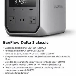 EcoFlow DELTA 3 Classic
