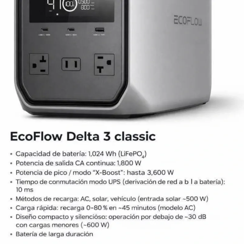 EcoFlow DELTA 3 Classic