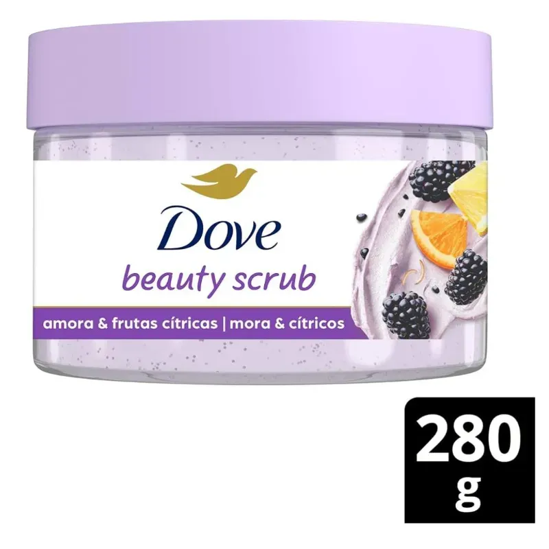🧴 El Dove Beauty Scrub Amora & Frutas Cítricas